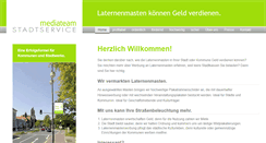 Desktop Screenshot of mediateam-stadtservice.de